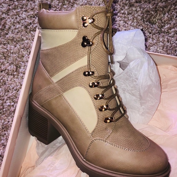 EDDE, BOOTIES, TAUPE - Picture 7 of 8